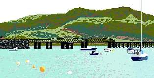 Barmouth Bridge and Harbour (Wales)