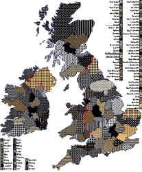 Map of UK & Ireland