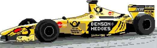 Jordan Formula 1 Car 2000