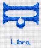 Libra Zodiac Symbol Card