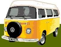 VW Camper Van (Bay Windscreen)