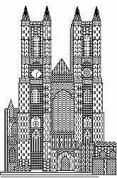 Westminster Abbey (Blackwork)