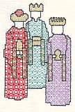 Three Kings Blackwork (Colour)