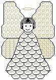 Blackwork Angel  Card