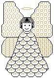 Blackwork Angel  Card