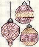 Blackwork Christmas Decorations - Click for Larger View