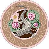 Cascada Fountain Symbol (Pink)