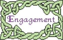 Celtic Engagement Card