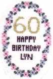 Customised Name & Age Card