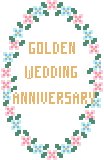 50th Wedding Anniversary 1 (Gold)