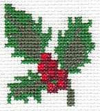 Holly Flower Card