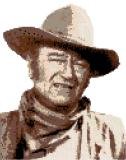 John Wayne Sepia