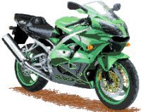 Kawasaki ZX9R Bike