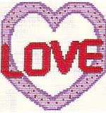Love Heart Valentine Card