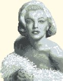 Marilyn Monroe with Fur