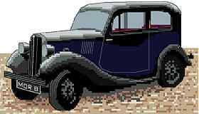 Morris 8 Saloon