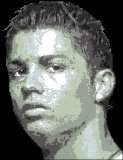 Cristiano Ronaldo in B&W