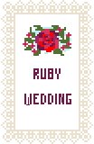 40th Wedding Anniversary 2 (Ruby)