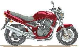 Suzuki Bandit (Wine coloured)