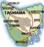 Tasmania Map