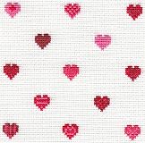 Valentine Hearts Card